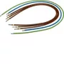 Hager Y892F Δέσμη Καλωδίων Εξόδου, Universal Z, 10 mm², 4 Αγωγοί, 500 mm