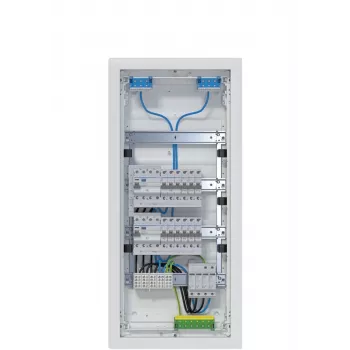 Hager Volta VH48BV1 Πίνακας Διανομής Χωνευτός 4x12 PLE 2 Κυκλώματα RCD 48 Μονάδες IP30 Λευκό