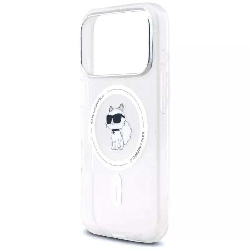 Karl Lagerfeld IML Choupette MagSafe Θήκη για Apple iPhone 17 Pro Max, Διάφανο