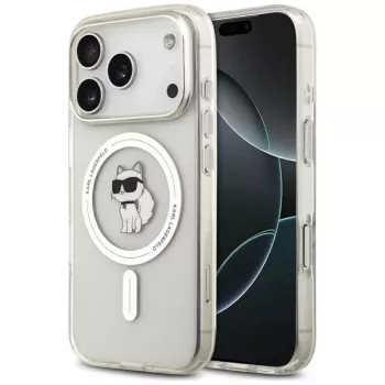 Karl Lagerfeld IML Choupette MagSafe Θήκη για Apple iPhone 17 Pro Max, Διάφανο