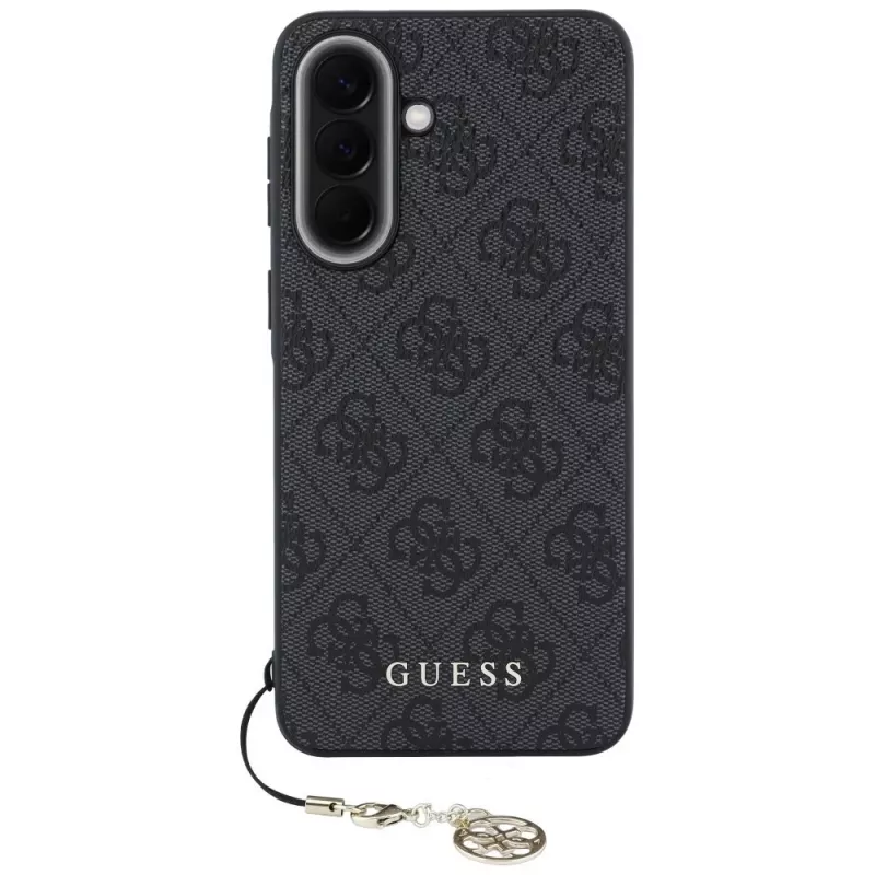 Guess 4G Charm Προστατευτική Θήκη για Samsung Galaxy A34 5G, Μαύρο