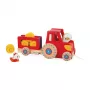 Janod Farm Tractor Παιχνίδι με Σχοινί