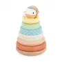 Janod Pure ξύλινη πυραμίδα στοίβαξης Nesting-Blöcke 5 τεμάχια 12m+
