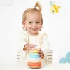 Janod Pure ξύλινη πυραμίδα στοίβαξης Nesting-Blöcke 5 τεμάχια 12m+