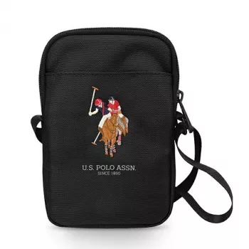 U.S. POLO ASSN. US Polo Pouch Bag USPBPUGFLBK μαύρο