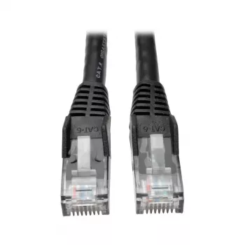 Tripp Καλώδιο δικτύου Cat6 Gigabit Snagless Molded Patch RJ45 M/M 25ft μαύρο