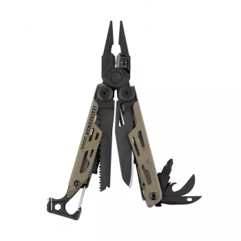 Leatherman SIGNAL Multi-Tool Πένσα, 19 εργαλεία, Μαύρο και Tan