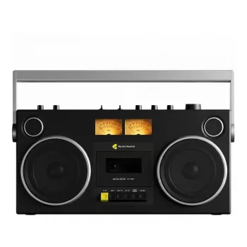 WeAreRewind Curtis Φορητό κασετόφωνο με Bluetooth Μαύρο