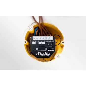 Shelly Wave 2PM EU LR Z-Wave έξυπνος διακόπτης φωτισμού 2 καναλιών με μέτρηση κατανάλωσης