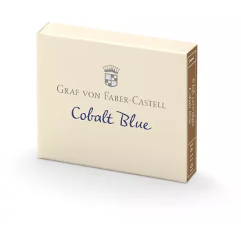 FABER-CASTELL Μελανοφόρες Graf von Faber-Castell Κοβάλτιο Μπλε Συσκευασία 6 τεμ. (141101)