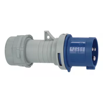Brennenstuhl Βύσμα CEE 230V 16A IP44 Μπλε 3-πολικό Ίσιο βύσμα