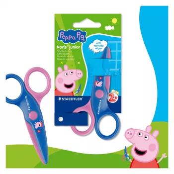 STAEDTLER Noris Junior Peppa Pig Παιδικό ψαλίδι ασφαλείας 130 mm