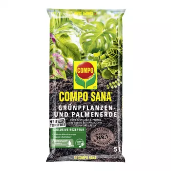 COMPO SANA Χώμα για πράσινα φυτά 5 L