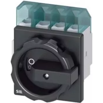 Siemens 3LD22031TL51 Διακόπτης φορτίου 4-πολικός 32A 400V 11,5kW μπροστινή στερέωση 4 οπών