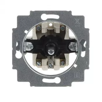 BUSCH-JAEGER 2713 U Περιστροφικός διακόπτης 1-πολικός μεταλλικός 230 V 10 A 71 mm