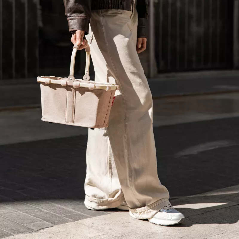 Reisenthel carrybag XS Frame Twist Coffee καλάθι αγορών