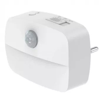 ANSMANN NL30 AC 1,5W LED Νυχτερινό Φωτάκι με Αισθητήρα Λυκόφωτος, Λευκό