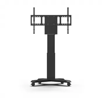 Kindermann DisplayLift² Mobile X-Fuss Ηλεκτρικό Μοτέρ TV βάση για οθόνες 42-98 ίντσες, 150 kg αντοχή, Μαύρο/Ασημί
