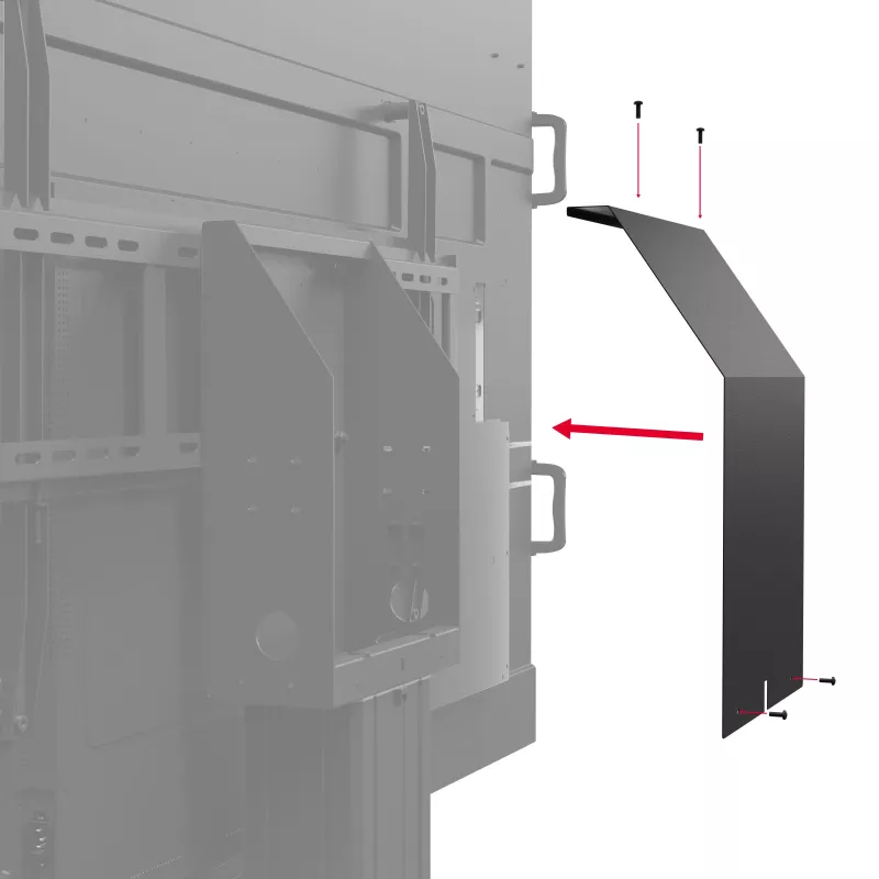 Kindermann Πίσω κάλυμμα για DisplayLift²