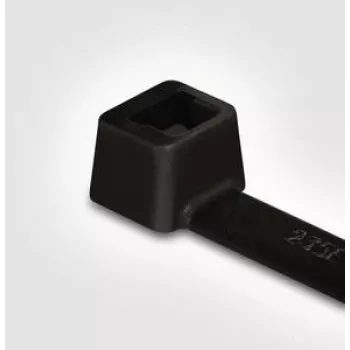 HellermannTyton T18L δεματικά καλώδίων, πολυαμίδιο 6.6, μαύρο, 205 x 2.5 mm, συσκευασία 100 τεμ. (111-02110)