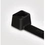 HellermannTyton T18L δεματικό καλωδίων, πολυαμίδιο 6.6, μαύρο, 205 x 2,5 mm, συσκευασία 100 τεμαχίων (111-02110)