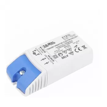 Scharnberger 58491 12V AC 0-60W ηλεκτρονικός μετασχηματιστής για αλογόνου ή LED, 71,5x35x23,5mm