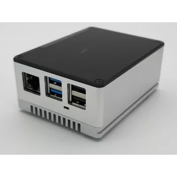 ALLNET Rock Pi Αλουμινένια θήκη ecoPI PRO LP Ασημί (RockPi_GH_PROLP_SV)