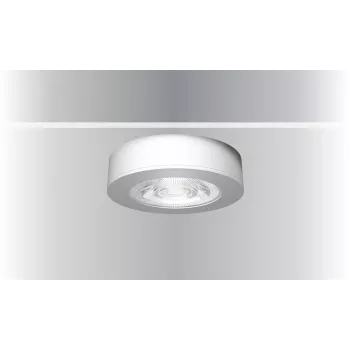 SYNERGY21 LED φωτιστικό εντοιχισμένο οροφής Spot Helios μαύρο, στρογγυλό, πλαίσιο επιφάνειας (S21-LED-ME008)