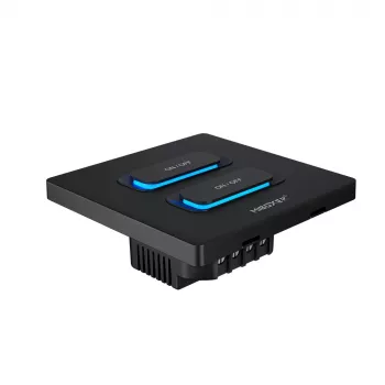MIBOXER ESW2B 2-Gang Smart Switch LED τηλεχειριστήριο με WiFi και 2,4 GHz αισθητήρα κίνησης και dimmer