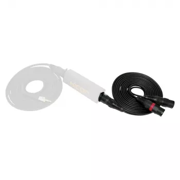 Sommer Cable SC-Peacock MKII Καλώδιο προσαρμογέα DMX, 2 x 0,22 mm², βύσμα XLR 3 ακίδων σε υποδοχή XLR 5 ακίδων, HICON, μαύρο, 5 m (PCGU-0500-SW)