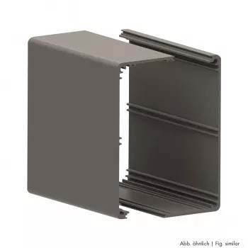 Sommer Cable SYKP-1 Cassette Profile (2U, 1 BE, βάθος 68 mm) - μαύρο