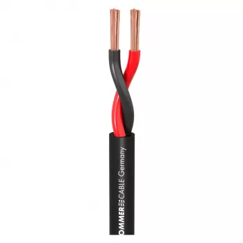 Sommer Cable 440-0051 Meridian Mobile SP240 2 x 4,0 mm² Καλώδιο ηχείου - Μαύρο - Πώληση με το μέτρο