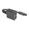 Sommer Cable SPY-N153 Βύσμα ηχείου Προσαρμογέας ήχου, ευθύ, Ανθρακί