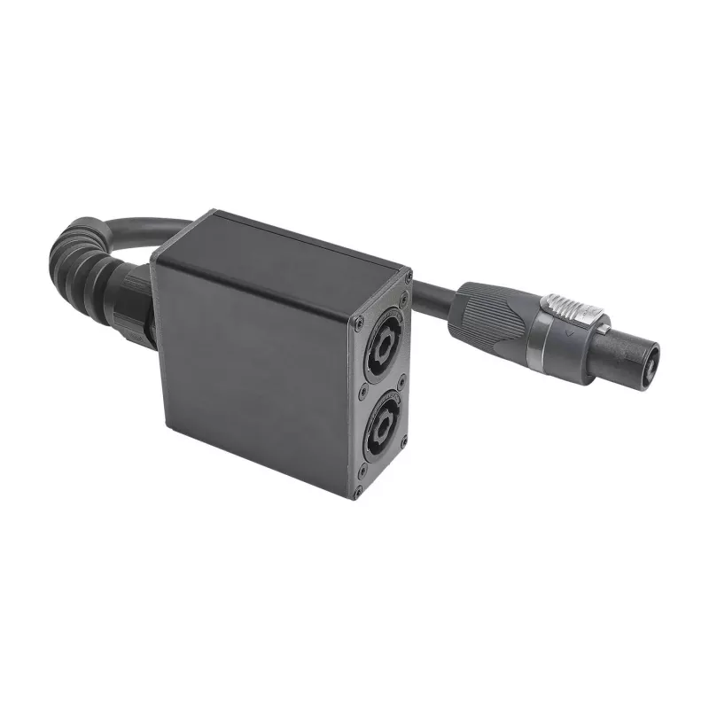 Sommer Cable SPY-N153 Βύσμα ηχείου Προσαρμογέας ήχου, ευθύ, Ανθρακί