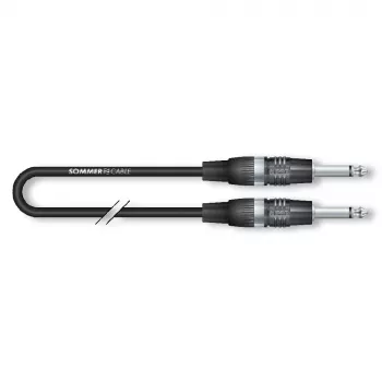 Sommer Cable SC-Tricone MKII Καλώδιο οργάνου 6m Μαύρο 6,35mm Καρφί TS Mono