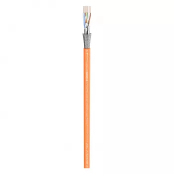 Sommer Cable SC-Mercator CAT.7 S/FTP Καλώδιο δικτύου εγκατάστασης 8x εσωτερικός αγωγός 4x2² FRNC - Πορτοκαλί