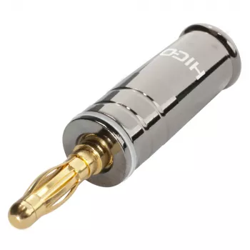 Sommer Cable HICON βύσμα μπανάνας με βιδωτή επαφή, λευκή κωδικοποίηση