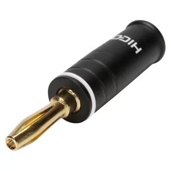 Sommer Cable HICON βύσμα μπανάνας με βιδωτή επαφή, λευκή κωδικοποίηση