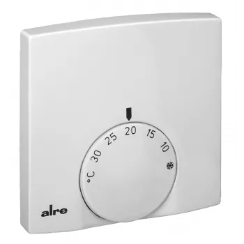 ALRE Θερμοστάτης χώρου επίτοιχος 5-30°C επαφή NC 2A 230V RTBSB-201.00