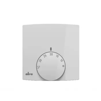 ALRE Θερμοστάτης χώρου επίτοιχος 5-30°C επαφή NC 2A 230V RTBSB-201.00