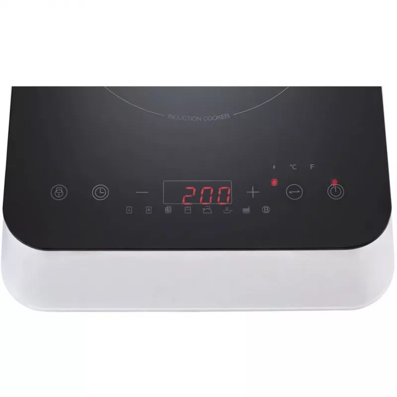 MEDION LIFE επαγωγική εστία MD 18490 (μαύρο/λευκό, 2000 Watt)