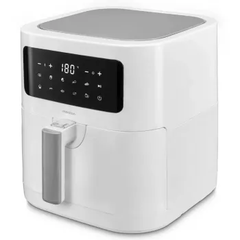 MEDION Air Fryer Life MD 11740 E40 XL (ματ λευκό, 2150 W, κάλαθος 5,2 L)