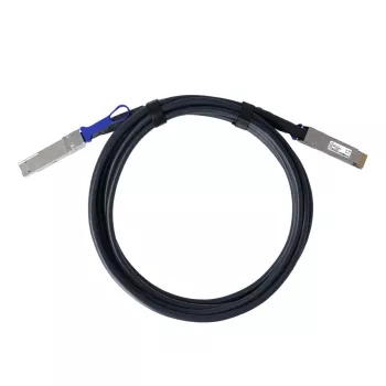 BlueOptics Fortinet FN-CABLE-QSFPDD-DAC-02 συμβατό BlueLAN BL292901X2M26 QSFP-DD Direct Attach Copper καλώδιο, 400GBASE-CR4, 26 AWG, 2 μέτρα
