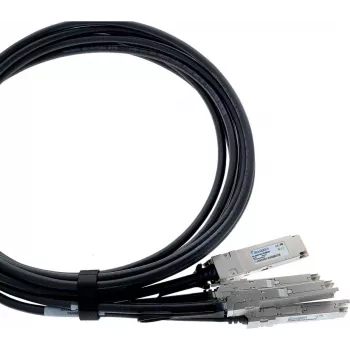 BlueLAN QDD-4ZQ100-CU2M-BL 400G QSFP-DD σε 4x100G QSFP56 Breakout DAC καλώδιο 2m