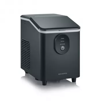 SEVERIN EZ 7415 παγομηχανή, 12 kg/24h, 2,1 L δοχείο, ανοξείδωτο χάλυβα/μαύρο