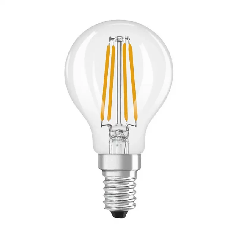 Osram LED Classic P 40 Filament 3.4W 827 Clear E14 LED Λάμπα, Mini Globe
