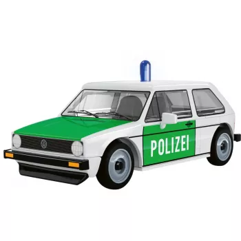 COBI Volkswagen Golf (1974) Αστυνομικό Λευκό 1:35 Diecast Μοντέλο Αυτοκινήτου