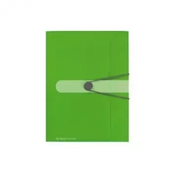 HERLITZ Ελαστικός Φάκελος A4 PP Αδιαφανές Apple Green