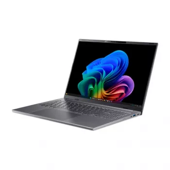 Acer Aspire 16 AI A16-I71M-77BS Copilot+ PC Laptop, 16 inch WUXGA OLED 120Hz, Intel Core Ultra 7 355, 16GB LPDDR5x, 512GB SSD, Windows 11 Home, Γερμανικό Πληκτρολόγιο
