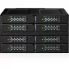 ICY DOCK ToughArmor MB508V5P-B 8 Bay 2,5 inch U.2/U.3 NVMe SSD/HDD Full Metal Backplane Module
